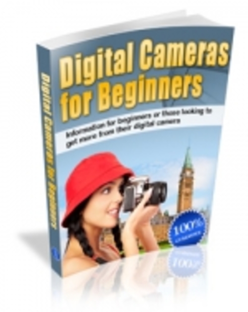 Product picture Digital Cameras For Beginners mrr