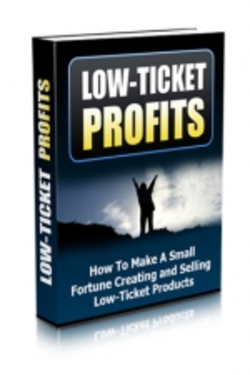 Product picture Low-Ticket Profits mrr