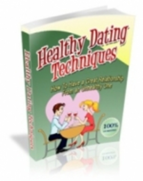 Product picture Healthy Dating Techniques mrr