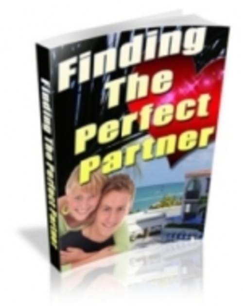 Product picture Finding The Perfect Partner mrr