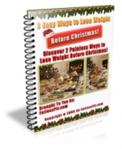 Product picture 2 Easy Ways To Lose Weight Before Christmas mrr
