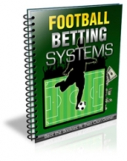 Product picture Football Betting Systems mrr
