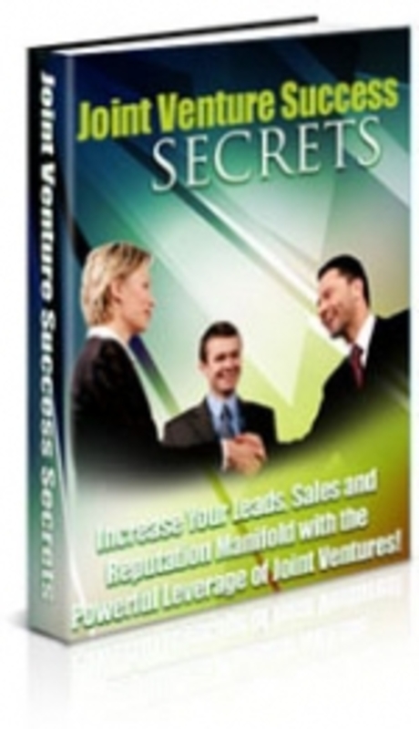 Product picture Joint Venture Success Secrets mrr