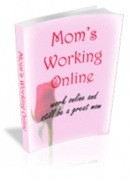 Product picture Moms Working Online mrr