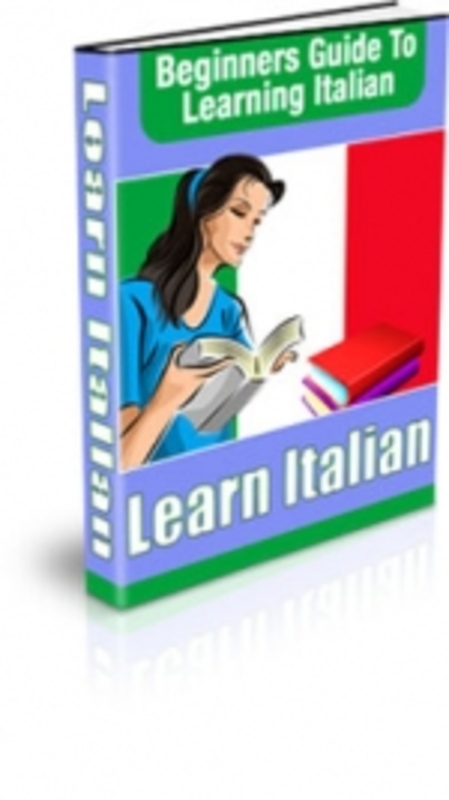 Product picture Learning Italian mrr