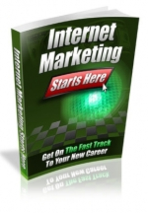 Product picture Internet Marketing Starts Here mrr