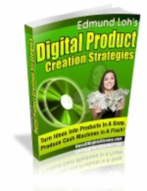 Product picture Digital Product Creation Strategies mrr