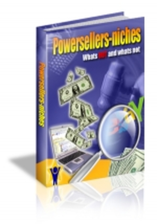 Product picture Powersellers-Niches : Whats HOT and whats not mrr