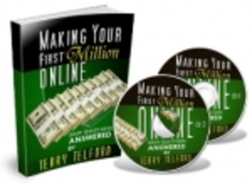 Product picture Making Your First Million Online mrr