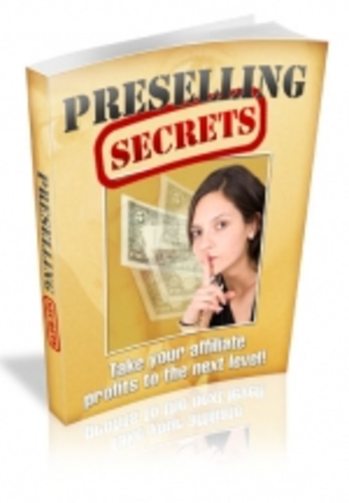 Product picture Preselling Secrets mrr