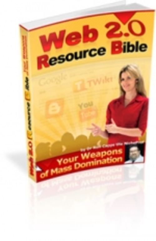 Product picture Web 2.0 Resource Bible mrr