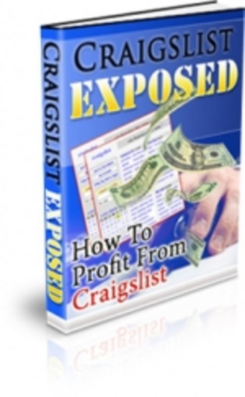 Product picture Craigslist Exposed mrr