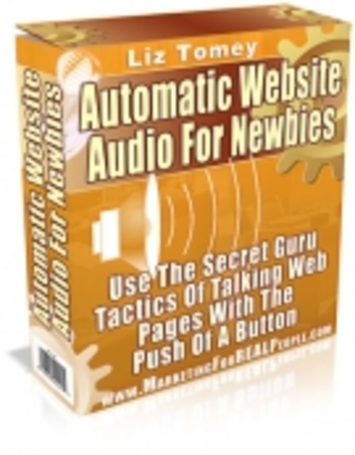 Product picture Automatic Website Audio For Newbies mrr