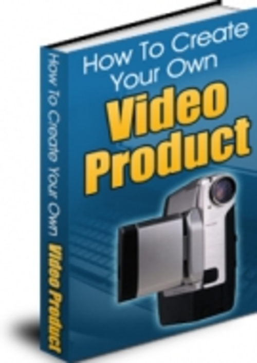 Product picture How To Create Your Own Video Product mrr