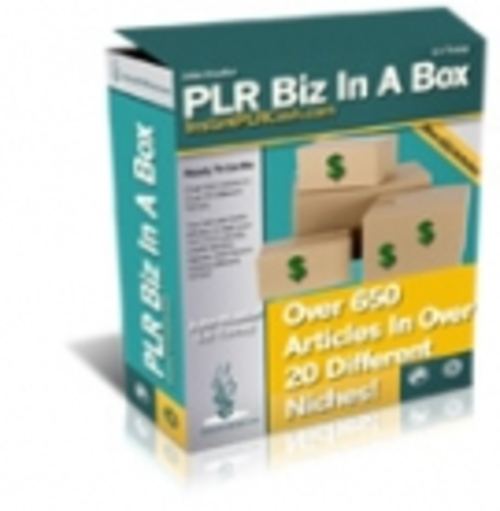Product picture PLR Biz In A Box mrr