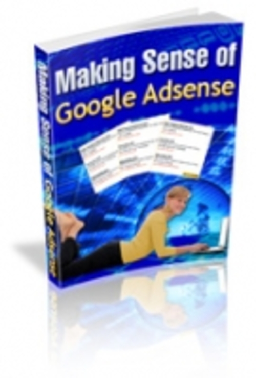 Product picture Making Sense of Google Adsense mrr