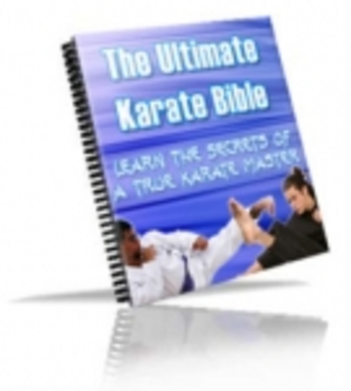 Product picture The Ultimate Karate Bible mrr