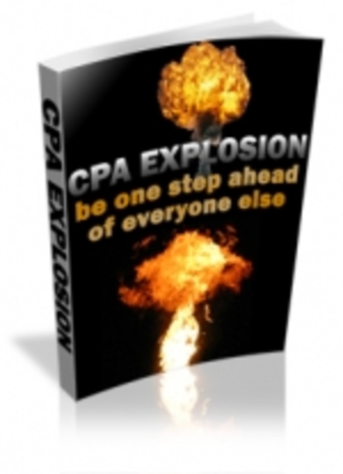 Product picture CPA Explosion mrr