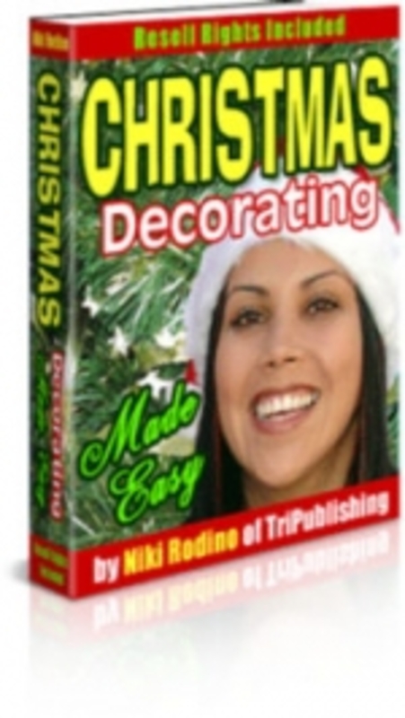 Product picture Christmas Decorating Made Easy mrr