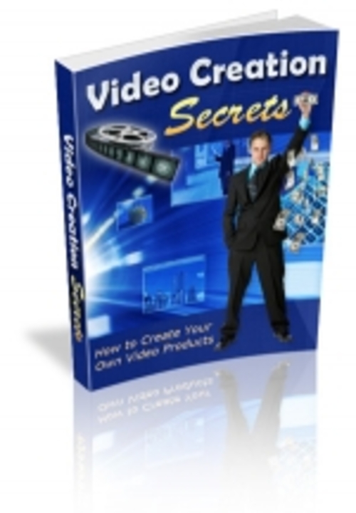 Product picture Video Creation Secrets mrr