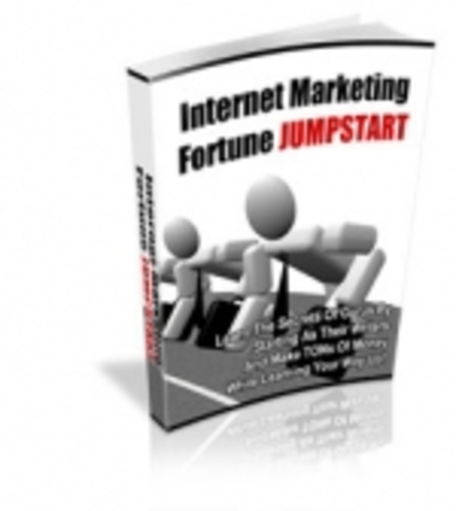 Product picture Internet Marketing Fortune Jumpstart mrr