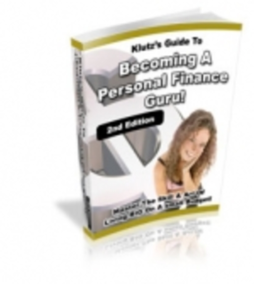 Product picture Becoming A Personal Finance Guru! 2nd Edition mrr