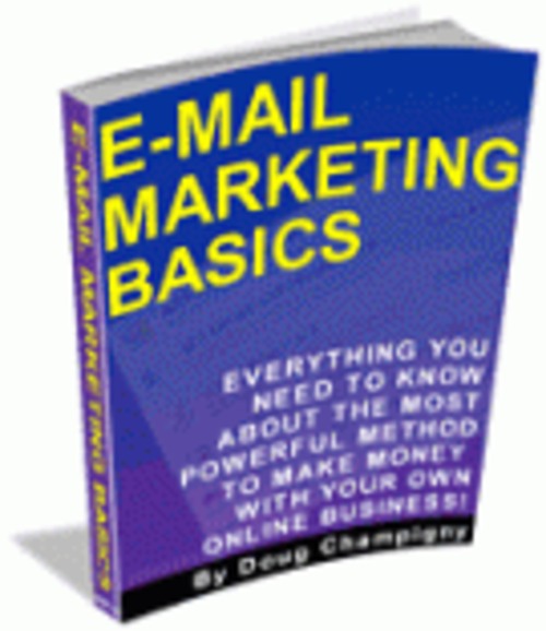 Product picture Email Marketing Basics mrr