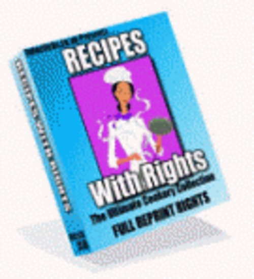 Product picture Recipes With Rights mrr