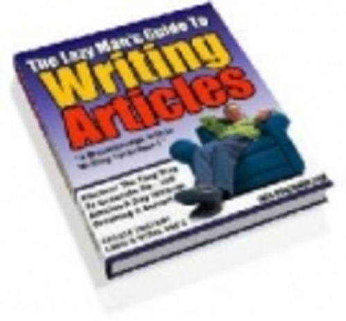 Product picture The Lazy Mans Guide to Writing Articles mrr