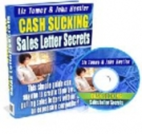 Product picture Cash Sucking Sales Letter Secrets mrr