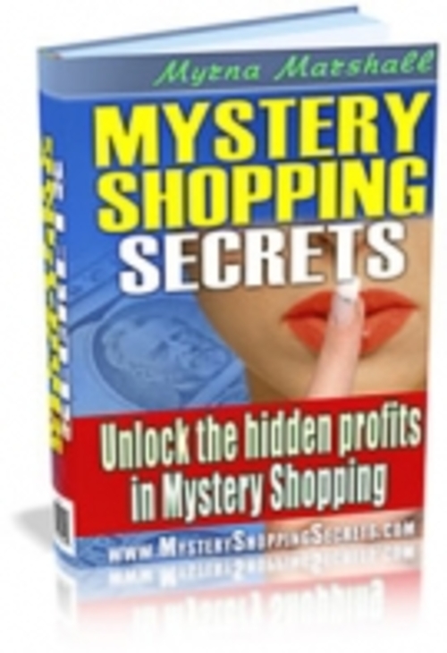 Product picture Mystery Shopping Secrets mrr