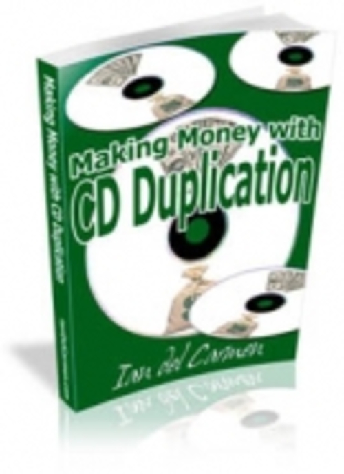 Product picture Making Money With CD Duplication mrr