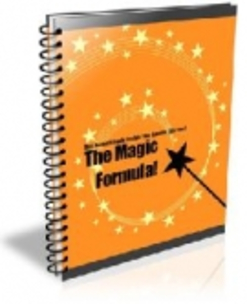 Product picture The Magic Formula mrr
