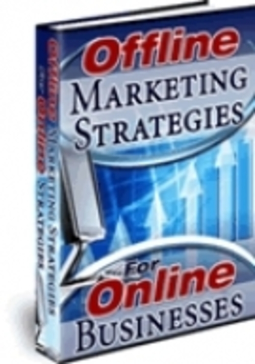 Product picture Offline Marketing Strategies For Online Businesses mrr