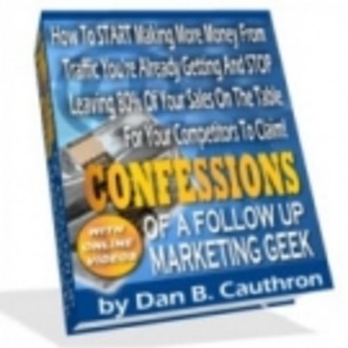 Product picture Confessions Of A Follow Up Marketing Geek mrr