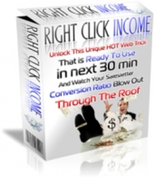 Product picture Right Click Income plr