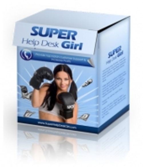 Product picture Super Help Desk Girl plr