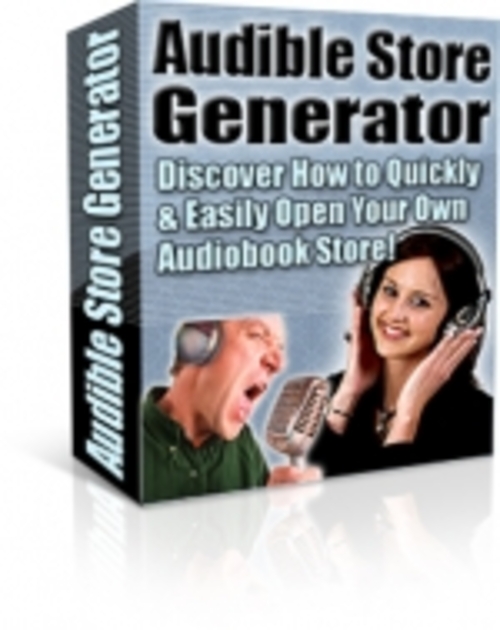 Product picture Audible Store Generator plr