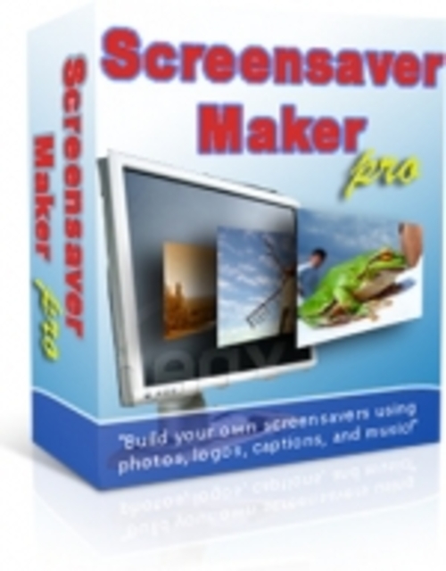 Product picture Screensaver Maker Pro plr