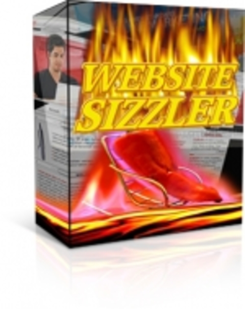 Product picture Website Sizzler plr