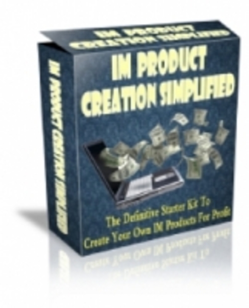 Product picture IM Product Creation Simplified mrr
