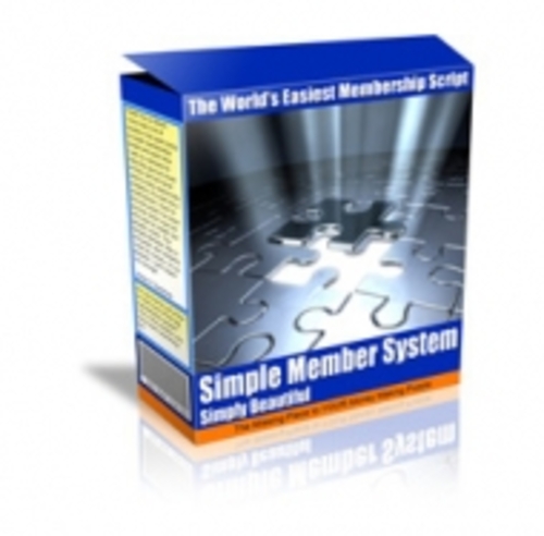 Product picture Simple Member System mrr