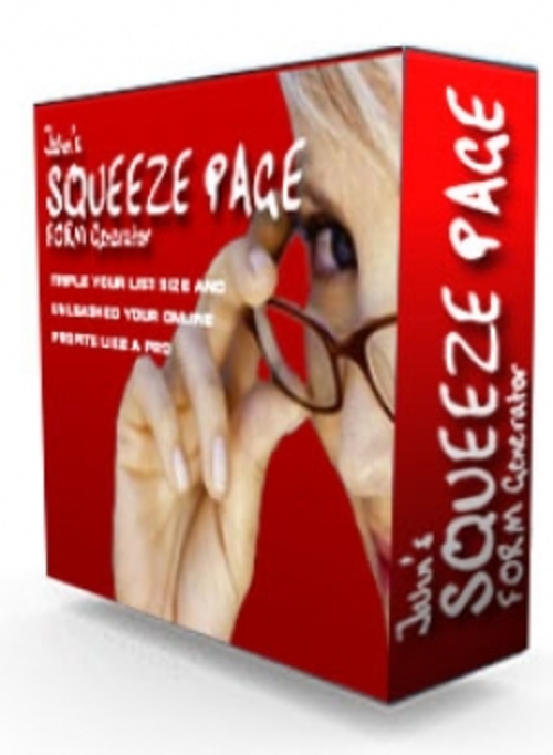 Product picture Squeeze Page Generator rr