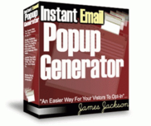 Product picture Instant Email Popup Generator rr
