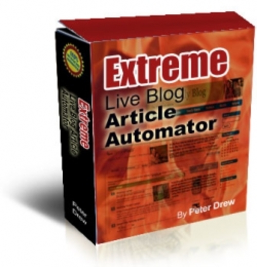 Product picture Extreme Live blog Article Automator rr