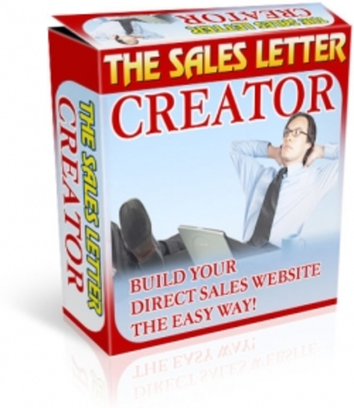 Product picture Sales Letter Creator rr