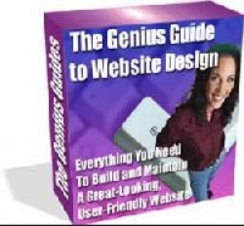 Product picture The Genius Guide To Website Design rr