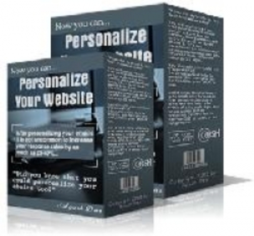 Product picture Personalize Your Website rr