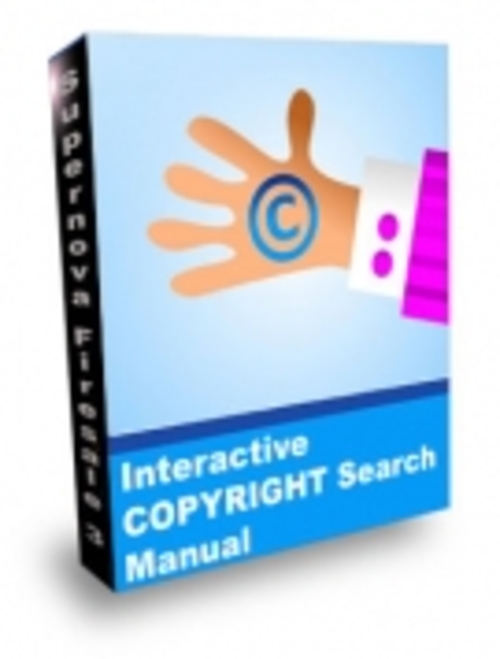 Product picture Interactive Copyright Search Manual pu
