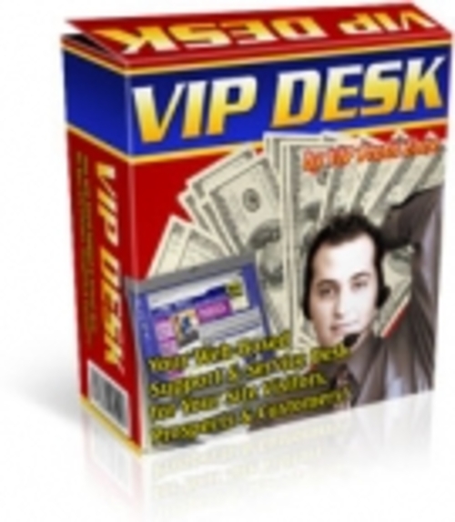 Product picture VIP Desk - Your Web-Based Support & Service Desk pu